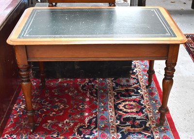 Lot 457 - A Victorian mahogany ladies writing table with...