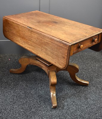 Lot 427 - A 19th century Victorian mahogany drop leaf...