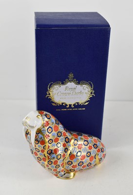 Lot 154 - A Royal Crown Derby paperweight in the form of...