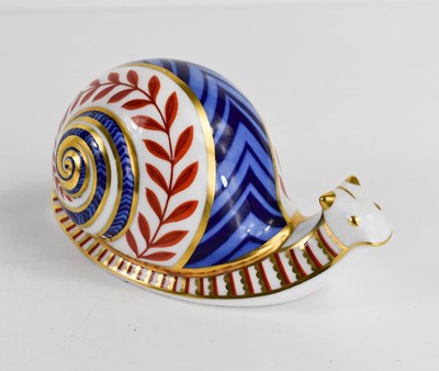 Lot 165 - A Royal Crown Derby paperweight in the form of...