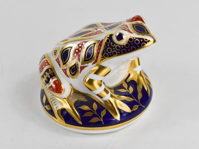 Lot 155 - A Royal Crown Derby paperweight in the form of...