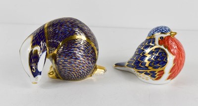 Lot 156 - Two Royal Crown Derby paperweights, one in the...