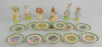Lot 116 - A group of six Beswick Beatrix Potter figures...
