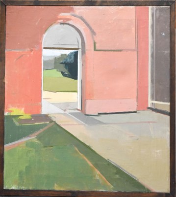 Lot 21 - Jill P Barthorpe (20th century): open doorway,...