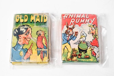 Lot 334 - CHARITY LOT: Two vintage playing card games:...