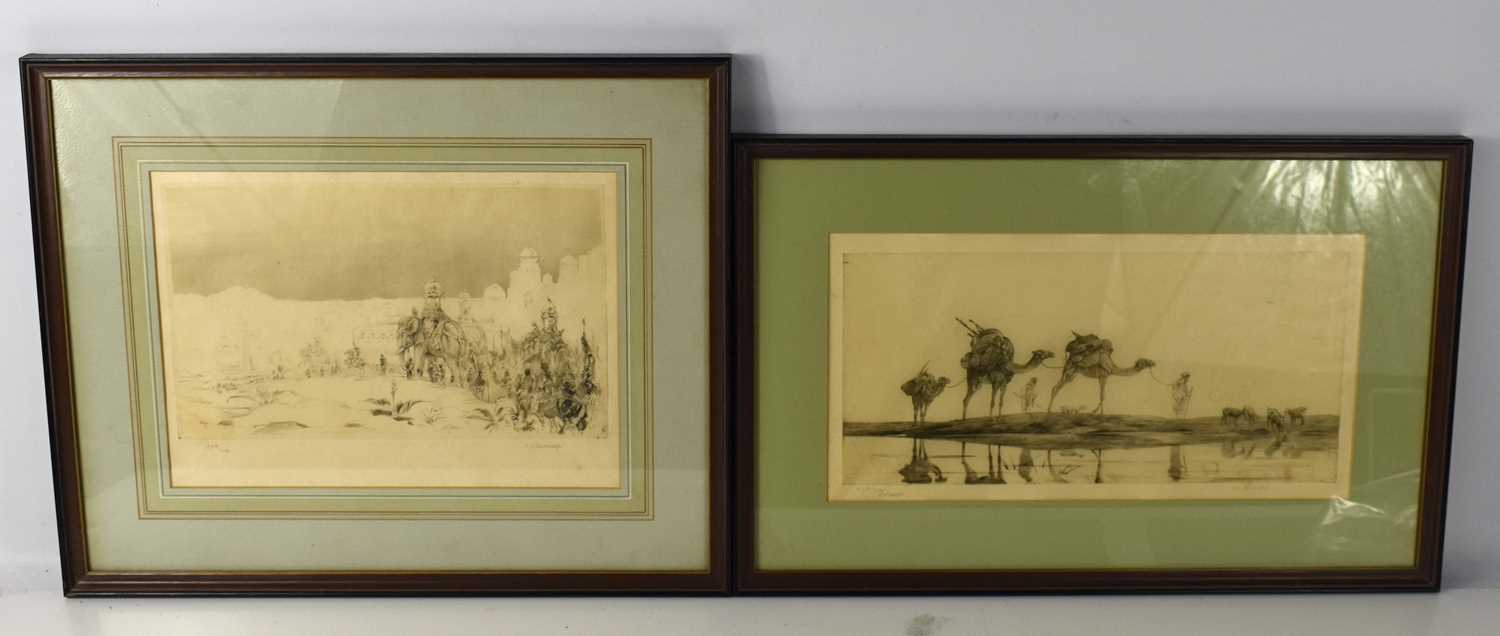 Lot 99 - Edward Julius Detmold (1883-1957) Two framed...