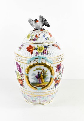 Lot 178 - A late 19th century continental porcelain...