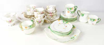 Lot 187 - A Paragon porcelain part tea service, together...