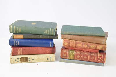 Lot 277 - A collection of poetry related books to...