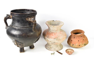 Lot 198 - A group of early terracotta wares, to include...