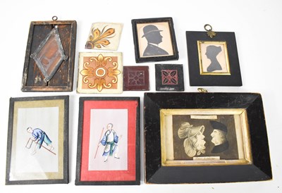 Lot 123 - A Victorian comical marriage portraits: Avant...