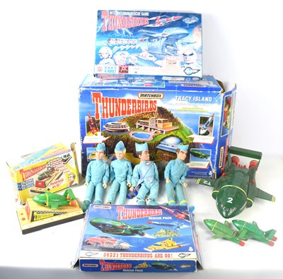 Lot 82 - A collection of Thunderbirds collectables,...
