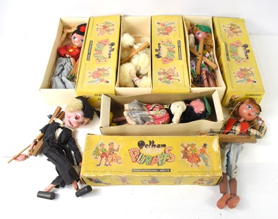 Lot 12 - A collection of vintage Pelham Puppets, some...