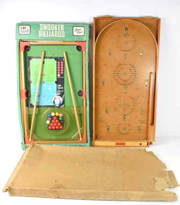 Lot 54 - A vintage Chad Valley Bagatelle board with its...