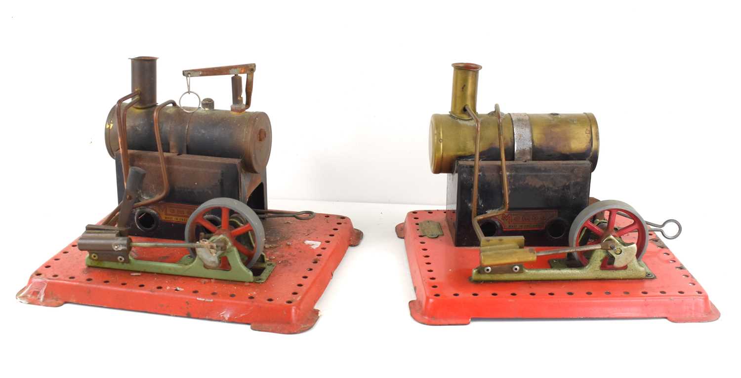 Lot 1 - A Mamod "Junior" steam engine with burner...