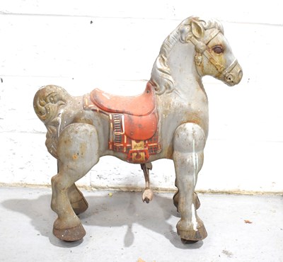 Lot 31 - A vintage Mobo ride on toy horse, with...