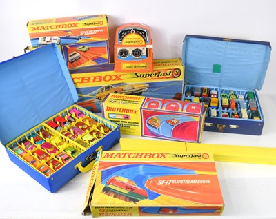 Lot 75 - A large group of vintage Matchbox vehicles and...