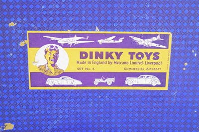 Lot 14 - A boxed Dinky toys Commercial aircraft set No 4.