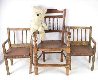 Lot 78 - A Childs chair, together with two vintage...