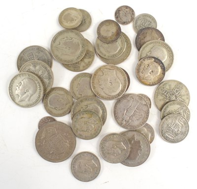 Lot 137 - A quantity of Edward VII and later silver...