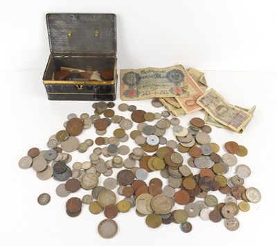 Lot 129 - A group of GB and worldwide coinage, some...