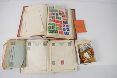 Lot 131 - Two stamp albums containing GB and worldwide...