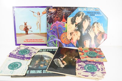 Lot 90 - A group of vintage vinyl including Rolling...