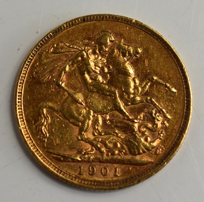 Lot 338 - A Queen Victoria, Melbourne Mint full gold...