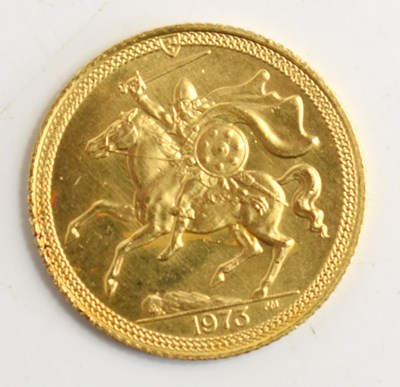 Lot 332 - An Elizabeth II, Isle of Man gold half...