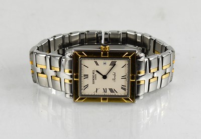 Lot 204 - A Raymond Weil stainless steel wristwatch....