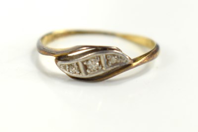 Lot 88 - An Art Deco, 18ct gold, platinum and diamond...