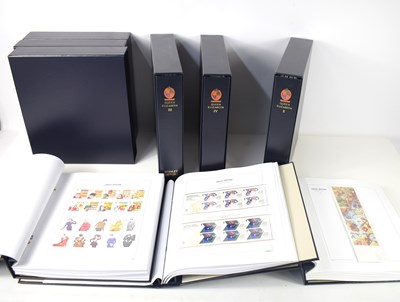 Lot 140 - Six Stanley Gibbons albums of Queen Elizabeth...