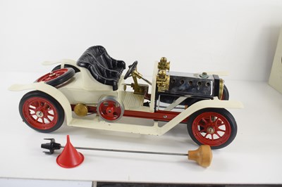 Lot 15 - A Mamod live steam Roadster car in the...
