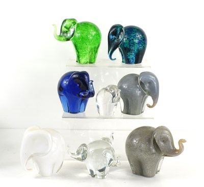 Lot 58 - A small herd of Wedgwood, Kings Lynn glass...