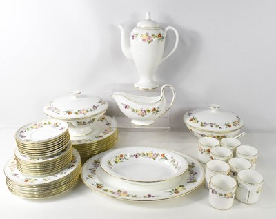 Lot 223 - A Wedgwood part coffee and dinner service, in...