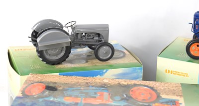 Lot 10 - Three boxed 1:16 scale models of tractors by...