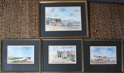 Lot 309 - Brian E Day (20th century): four watercolours...