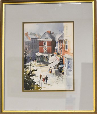 Lot 283 - Weston (20th century): Street scene,...