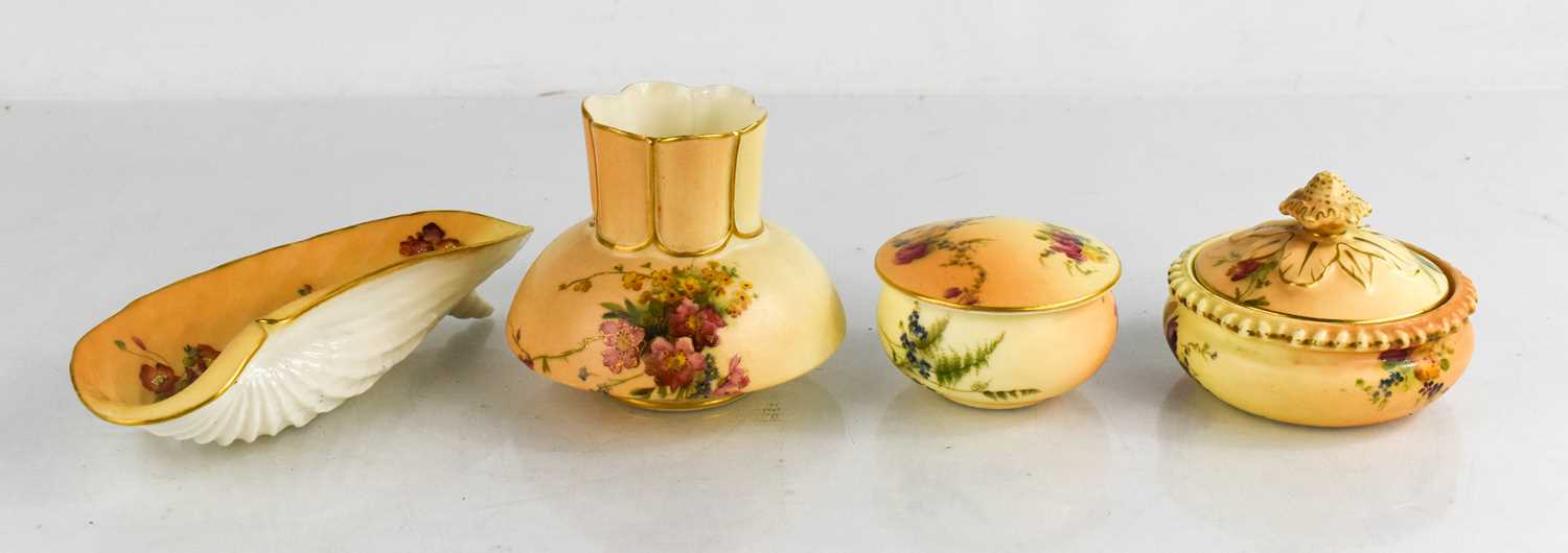 Lot 40 - Four pieces of Royal Worcester, to include two...