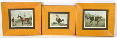 Lot 284 - A group of three hand coloured engravings to...