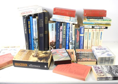 Lot 271 - A group of collectable military books to...