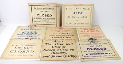 Lot 367 - A collection of Royal Proclamation 'Closed'...