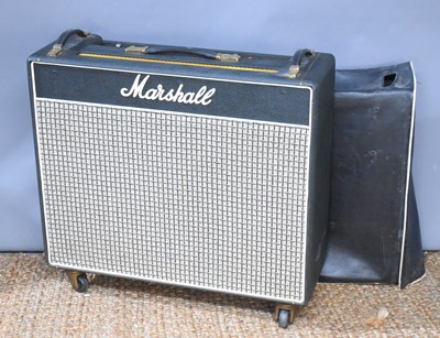 Lot 364 - A vintage Marshall 2040 valve lead amplifier.