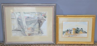 Lot 114 - David Birtwhistle (b.1947): 'Quay',...