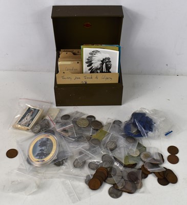 Lot 87 - A collection of coins, some Victorian, mostly...