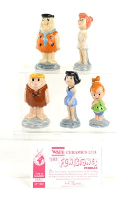 Lot 148 - A group of Wade "Flintstones" figurines...