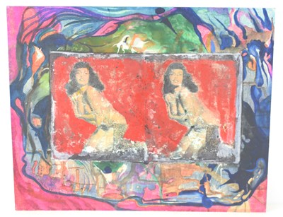 Lot 417 - Pietro Psair (1936-2004): gouache on paper,...