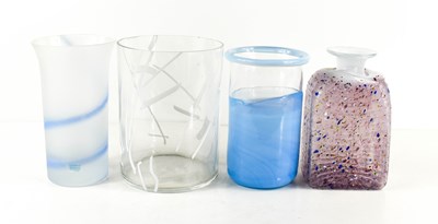 Lot 21 - A Sea of Sweden handmade opaque glass vase...