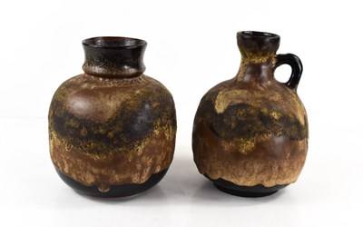 Lot 36 - Two West German mid-century pottery vessels,...