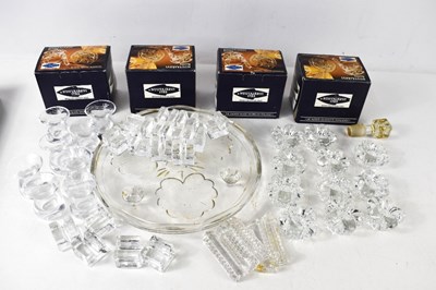 Lot 40 - A large group of Scandinavian glass tableware,...